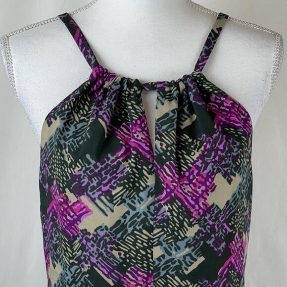 DKNY Pink Gray Cottage Casual Feminine Y2K Shift Dress NWOT Size M - Picture 3 of 14